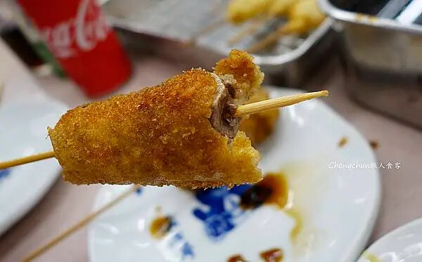 日本大阪通天閣新世界商店街串炸老店PK【串炸達摩 新世界總本