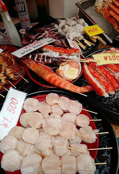 日本關西【黑門市場】大阪人的廚房 ?! 再訪頗有感觸...。