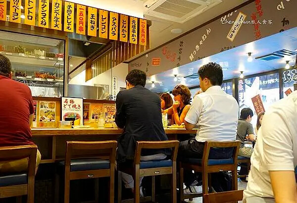 日本大阪通天閣新世界商店街串炸老店PK【串炸達摩 新世界總本