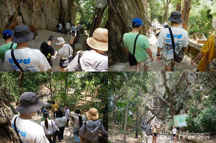 泰國【越南旅遊】The Marble Mountains 五行山共有金、木、水、火、土五座山峰，其中水山是最高也最漂亮的一座山(可以搭電梯)，著名的玄空洞充滿仙氣要看喔。越南景點