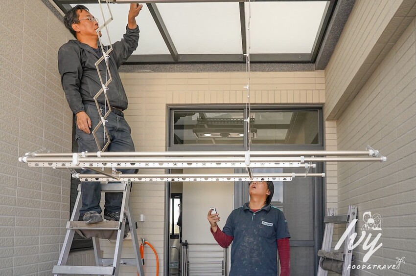 母親節送禮首選! 電動曬衣架推薦 「HCG和成」，遙控升降輕鬆晾衣晾被，搭配恆溫式烘乾、專利烘衣罩，毛衣也能高效烘乾！ - 艾薇覓食趣