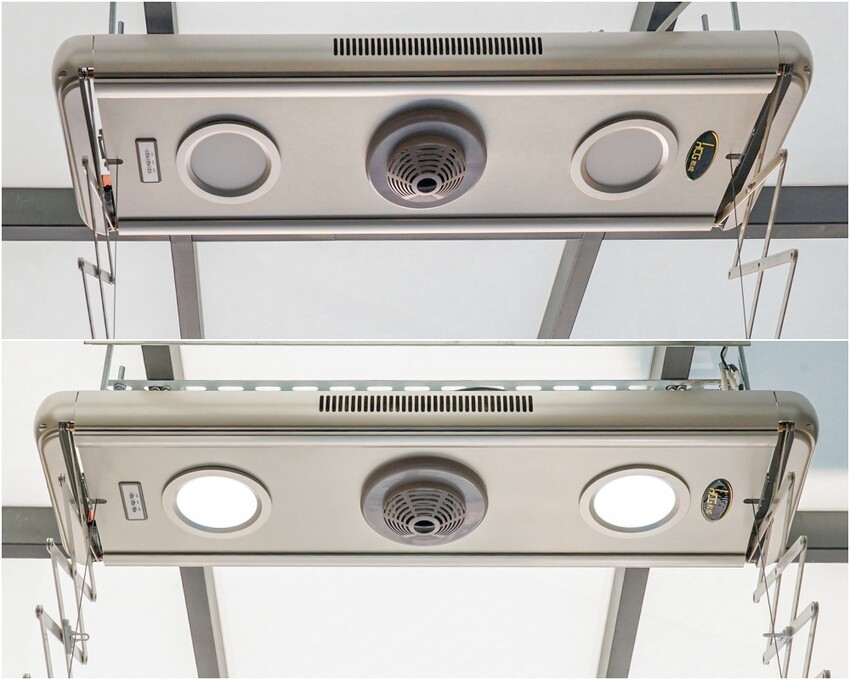 母親節送禮首選! 電動曬衣架推薦 「HCG和成」，遙控升降輕鬆晾衣晾被，搭配恆溫式烘乾、專利烘衣罩，毛衣也能高效烘乾！ - 艾薇覓食趣