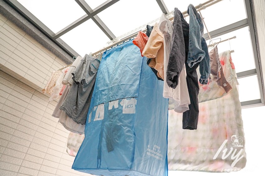 母親節送禮首選! 電動曬衣架推薦 「HCG和成」，遙控升降輕鬆晾衣晾被，搭配恆溫式烘乾、專利烘衣罩，毛衣也能高效烘乾！ - 艾薇覓食趣