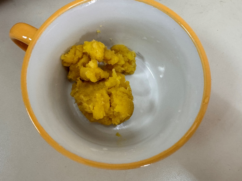 營養滿分的介護料理推薦:用瓜瓜園地瓜做雙色地瓜鯛魚粥