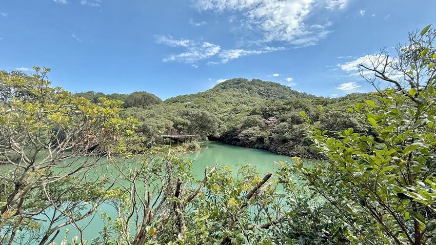 基隆市安樂區基隆景點/大武崙山、大武崙砲台、情人湖公園，半日遊很愜意！
