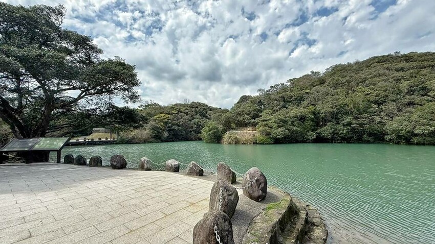 基隆市安樂區基隆景點/大武崙山、大武崙砲台、情人湖公園，半日遊很愜意！