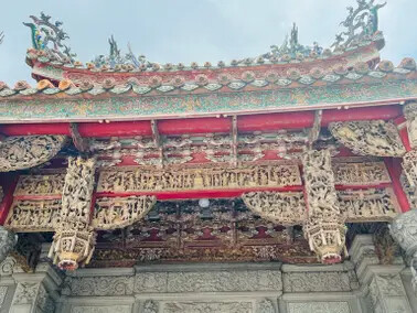 新北市三峽一日遊:三峽清水祖師廟、藍染展示中心、三峽老街、合習聚落、午餐甘樂食堂