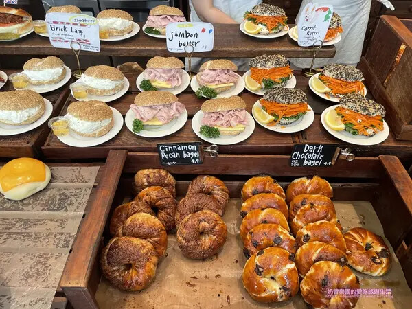 韓國[首爾蠶室]名過其實超夯排隊店London Bagel Museum倫敦貝果博物館＠蠶室店