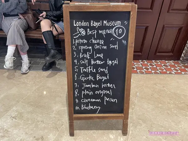 韓國[首爾蠶室]名過其實超夯排隊店London Bagel Museum倫敦貝果博物館＠蠶室店