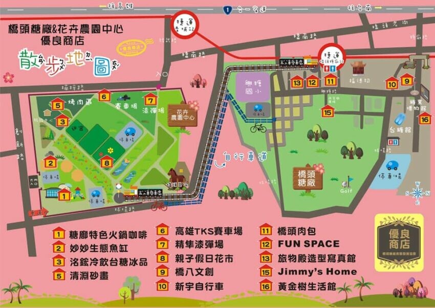 橋頭糖廠交通美食，門票資訊＆五分車體驗全包，吃冰搭五分車一日遊必玩。