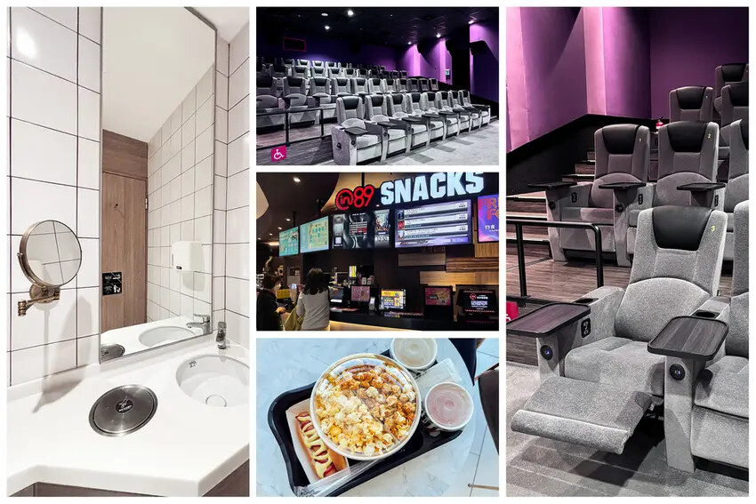 高雄大立in89豪華影城｜坐COACH+椅放鬆看電影，女生最
