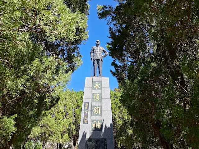清境農場 (觀山牧區) - 壽山園 - 蔣公銅像