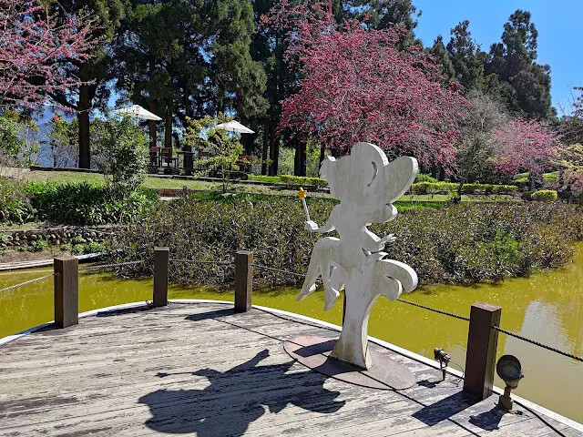 清境農場 (小瑞士花園) - 水上教堂 - 櫻花