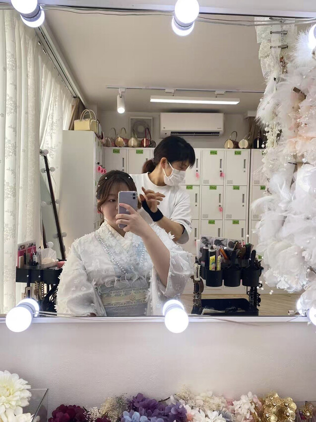 日本🌸🇯🇵江戶和裝工房-雅 淺草本店 ｜淺草高級和服推薦 ft.蕾絲和服