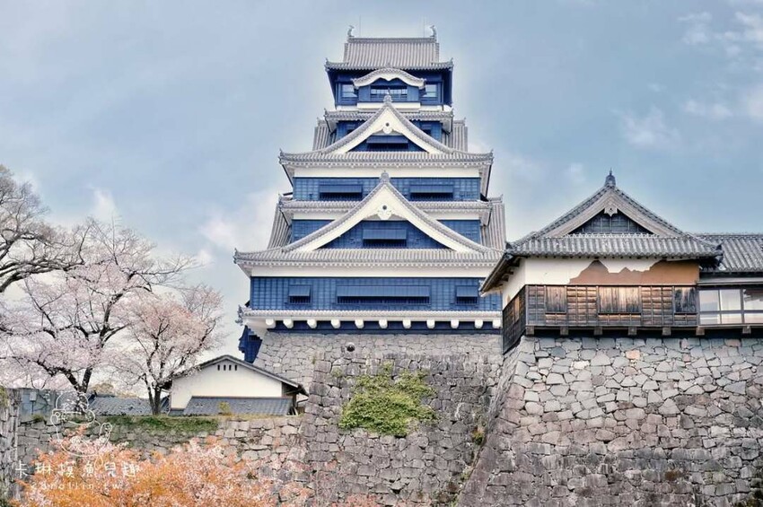 熊本一日遊|走進熊本城賞櫻、賞池中富士山、逛熱鬧老街 - 卡琳。摸魚兒趣