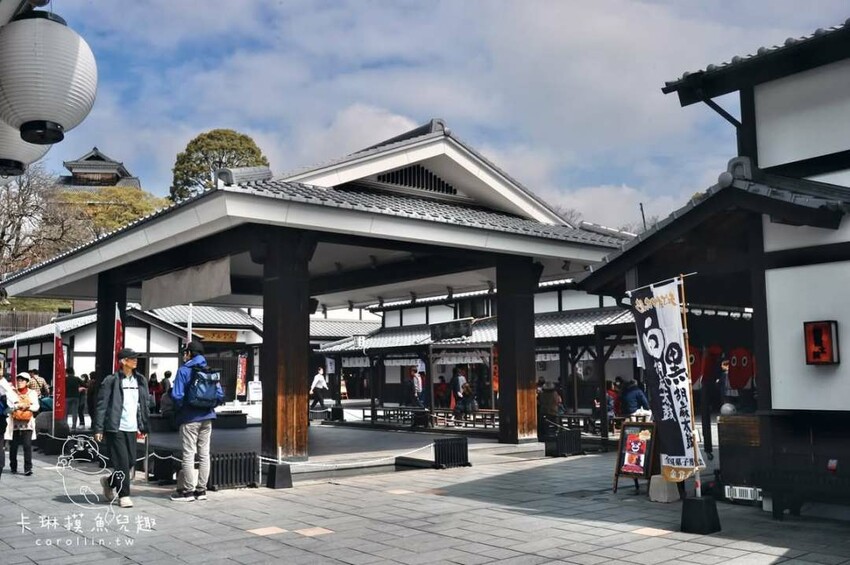 熊本一日遊|走進熊本城賞櫻、賞池中富士山、逛熱鬧老街 - 卡琳。摸魚兒趣