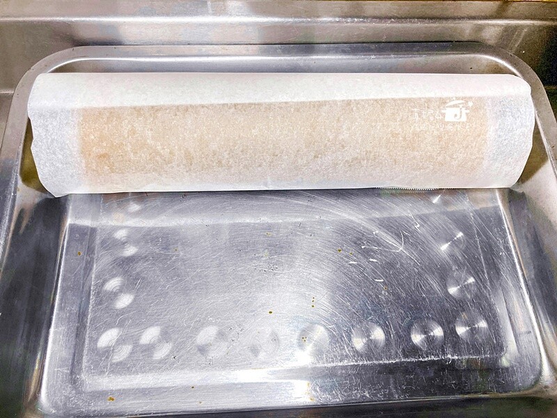 烘焙筆記│紫芋柚香奶凍捲，清爽多於奶膩的風味