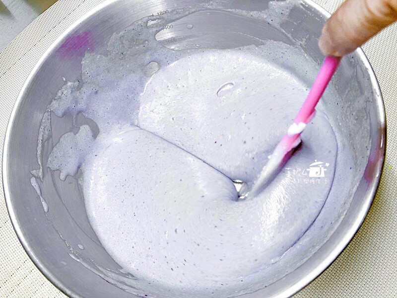 烘焙筆記│紫芋柚香奶凍捲，清爽多於奶膩的風味