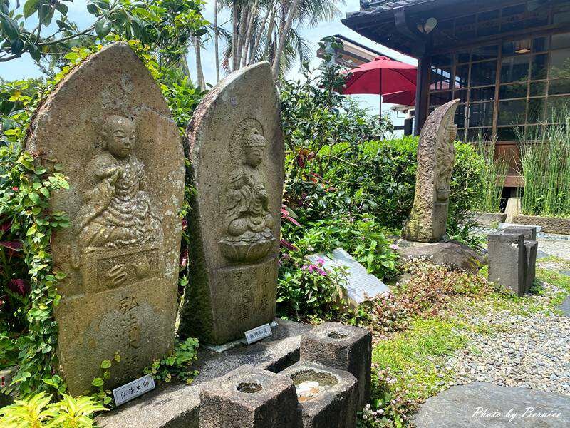 北投文物館.台北新四國遍路~私人藏家捐贈石佛安座於枯山水庭園 @Bernice的隨手筆記