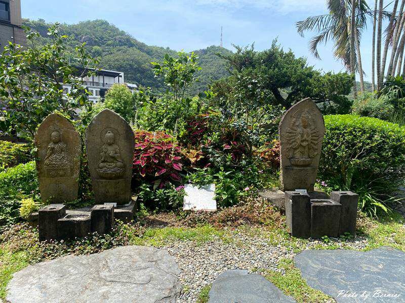 北投文物館.台北新四國遍路~私人藏家捐贈石佛安座於枯山水庭園 @Bernice的隨手筆記