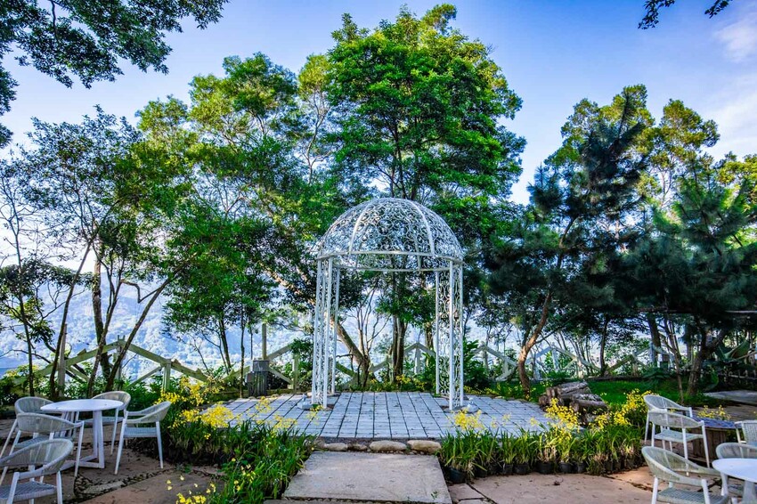 卓蘭小巷清風豪華露營，一泊三食網美必拍。