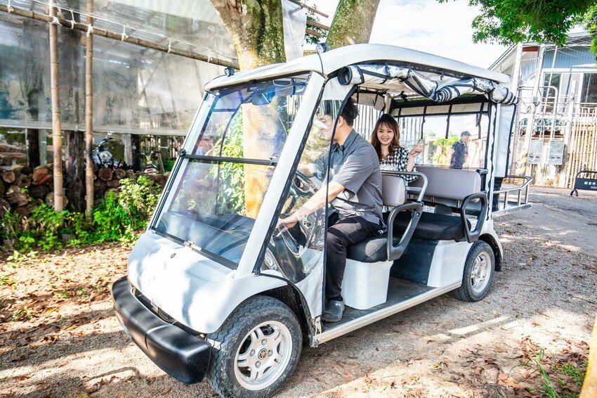 卓蘭小巷清風豪華露營，一泊三食網美必拍。