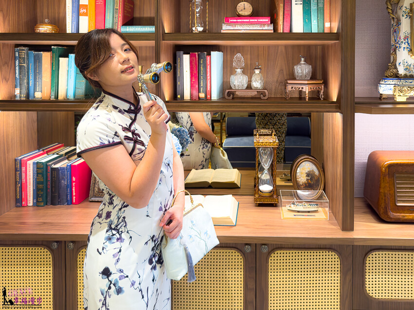 澳門旗袍體驗，新中央酒店旗袍之旅，穿越時空拍大片。