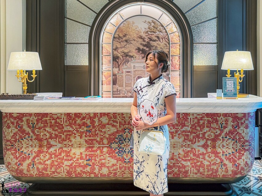 澳門旗袍體驗，新中央酒店旗袍之旅，穿越時空拍大片。