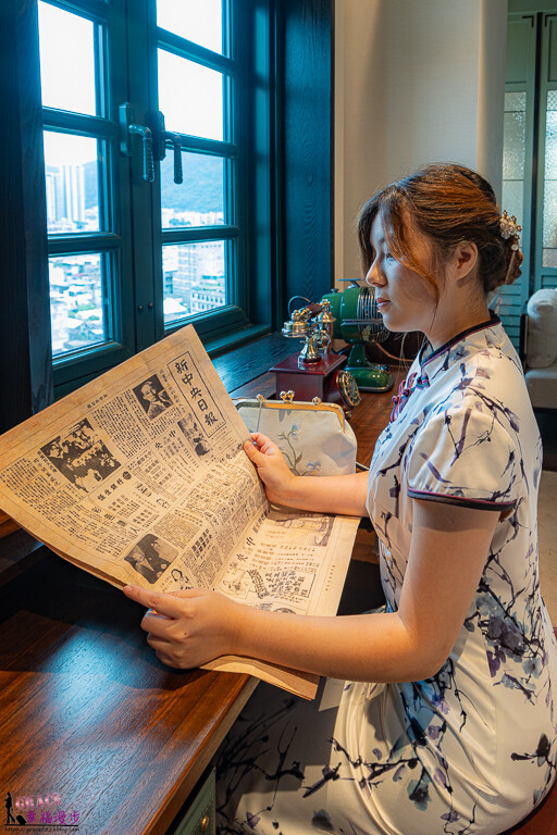 澳門旗袍體驗，新中央酒店旗袍之旅，穿越時空拍大片。