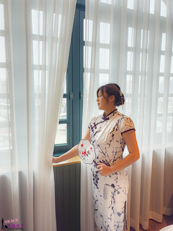 澳門旗袍體驗，新中央酒店旗袍之旅，穿越時空拍大片。