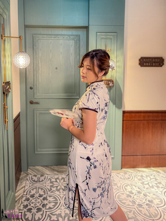 澳門旗袍體驗，新中央酒店旗袍之旅，穿越時空拍大片。