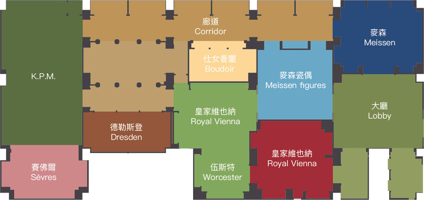 2025高雄必訪！左營莉・瓷藝博物館 超過3600件歐洲皇室瓷器，帶你穿越時空。