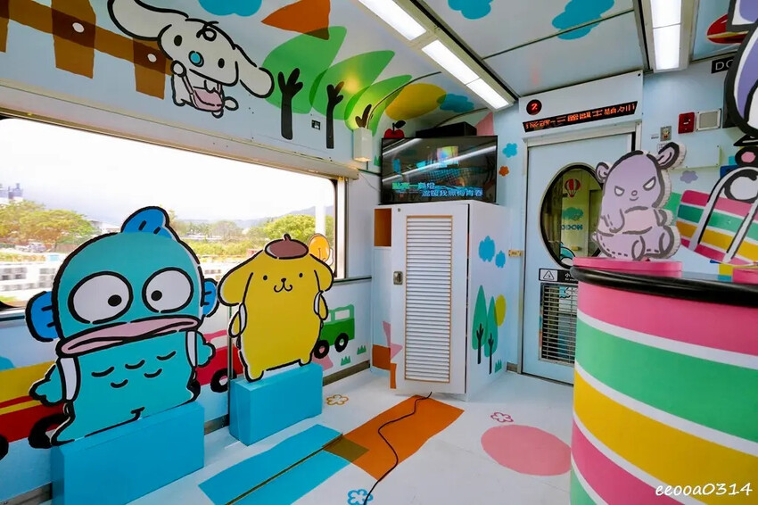 台灣鐵道旅遊∣搭上「環島之星萌旅號」與三麗鷗家族一起環遊台灣