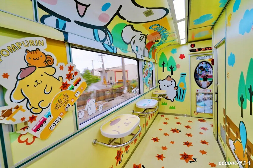 台灣鐵道旅遊∣搭上「環島之星萌旅號」與三麗鷗家族一起環遊台灣