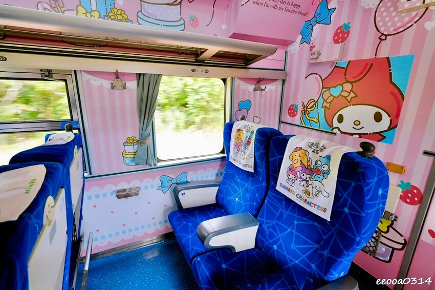 台灣鐵道旅遊∣搭上「環島之星萌旅號」與三麗鷗家族一起環遊台灣