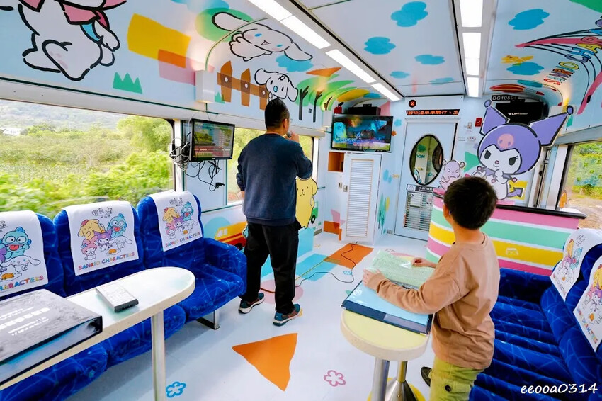 台灣鐵道旅遊∣搭上「環島之星萌旅號」與三麗鷗家族一起環遊台灣
