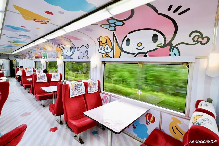 台灣鐵道旅遊∣搭上「環島之星萌旅號」與三麗鷗家族一起環遊台灣