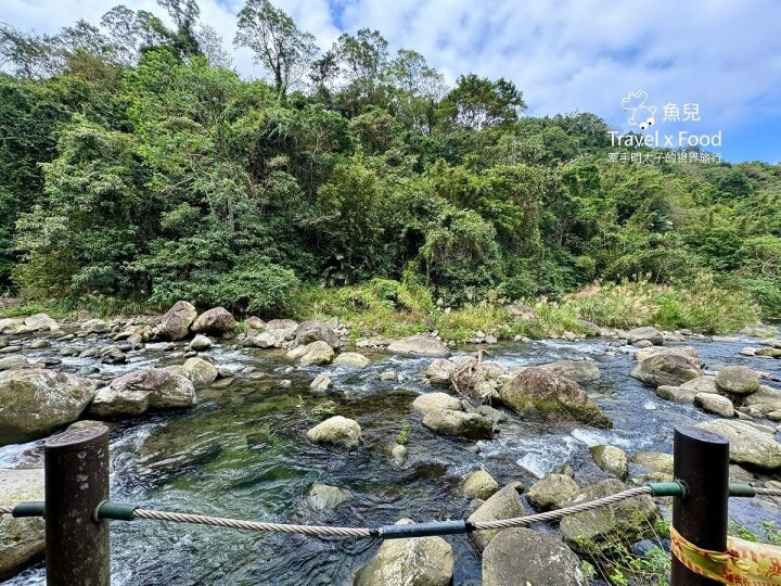 苗栗縣南庄鄉苗栗南庄免門票秘境!蓬萊溪自然生態園區,護魚步道走走趣~