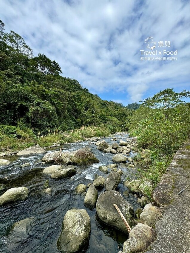 苗栗縣南庄鄉苗栗南庄免門票秘境!蓬萊溪自然生態園區,護魚步道走走趣~