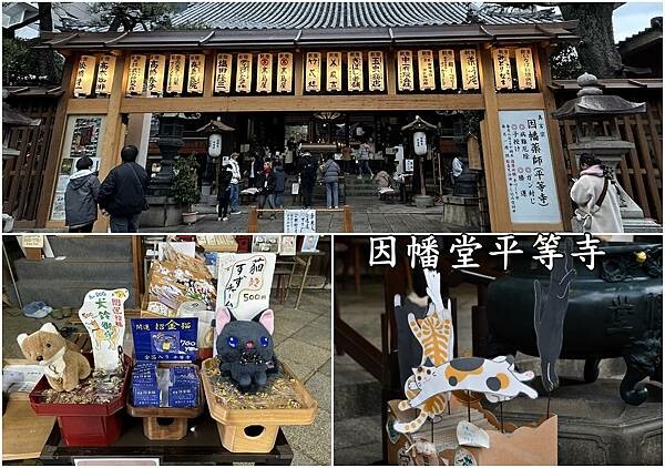 【京都景點】因幡堂平等寺～祈求健康抗癌的寺院，可愛貓咪、動物