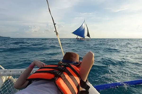 長灘島【帆船追夕陽】體驗,長灘島必玩水上活動。 長灘島【帆船追夕陽】體驗,長灘島必玩水上活動。