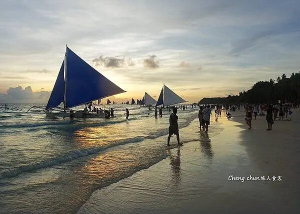 長灘島【帆船追夕陽】體驗,長灘島必玩水上活動。 長灘島【帆船追夕陽】體驗,長灘島必玩水上活動。