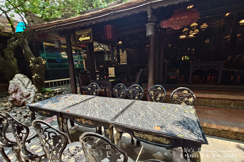 泰國【越南旅遊】峴港 Khong Gian Xua 老空間餐廳｜中國風庭園美景＋合菜推薦。越南峴港特色餐廳