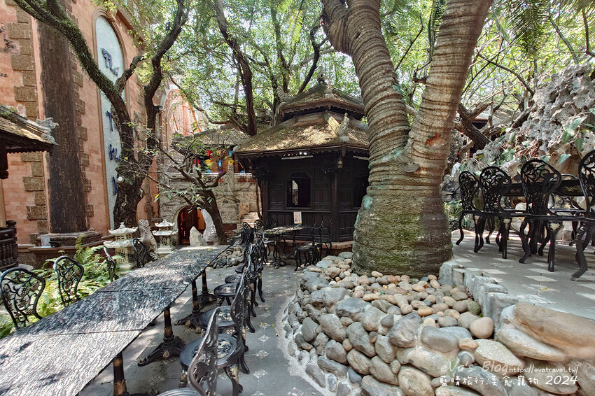 泰國【越南旅遊】峴港 Khong Gian Xua 老空間餐廳｜中國風庭園美景＋合菜推薦。越南峴港特色餐廳