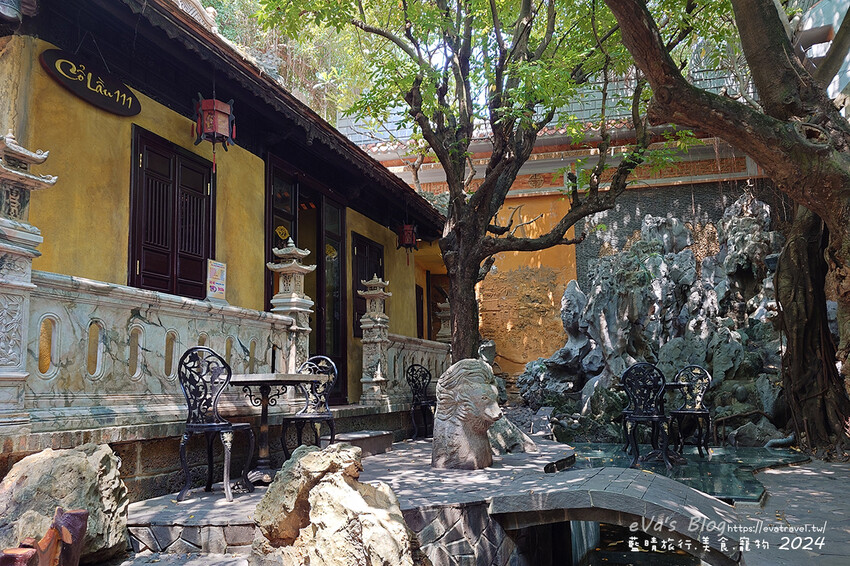 泰國【越南旅遊】峴港 Khong Gian Xua 老空間餐廳｜中國風庭園美景＋合菜推薦。越南峴港特色餐廳