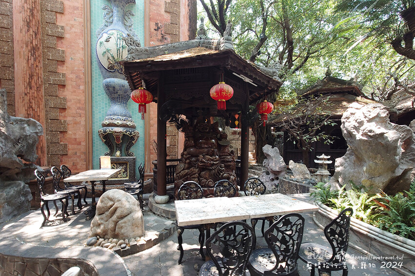 泰國【越南旅遊】峴港 Khong Gian Xua 老空間餐廳｜中國風庭園美景＋合菜推薦。越南峴港特色餐廳