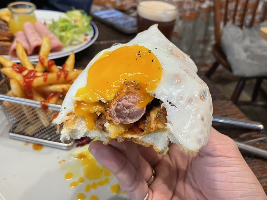 新北市板橋區Merci Cafe - 近板橋遠東百貨的早午餐廳，提供早午餐盤/義大利麵/燉飯/三明治/沙拉/咖啡/飲品/點心(≧▽≦)/