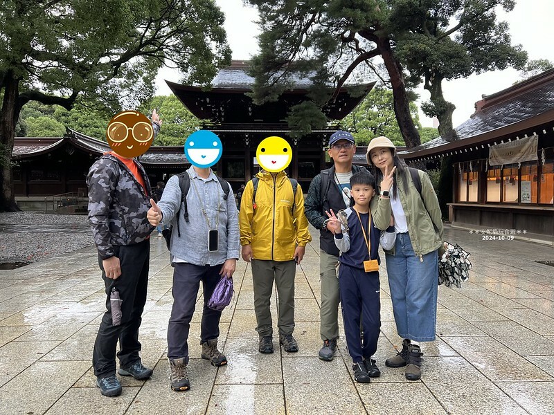 日本【2024日本關東。哈利波特的東京之旅】雨中的明治神宮（二訪）