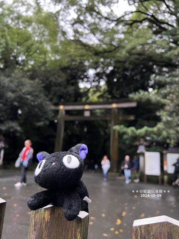 日本【2024日本關東。哈利波特的東京之旅】雨中的明治神宮（二訪）