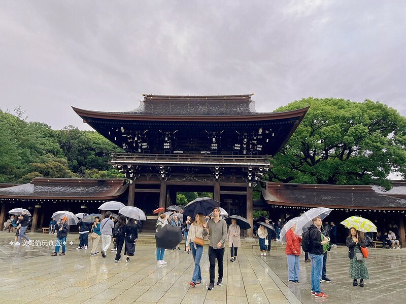 日本【2024日本關東。哈利波特的東京之旅】雨中的明治神宮（二訪）